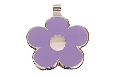 Lavender Flower pet tag