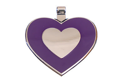 Purple Heart pet tag