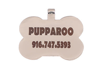 Bone back of tag